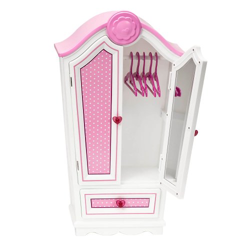 Our Generation Polka Dot Armoire For 18