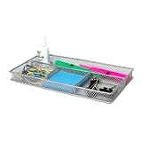 Silver Mesh Desk Organizer by Design Ideas 410BaX8m4TL. SL160 Silver Mesh Desk Organizer by Design Ideas
