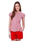 Yepme Jenny Red Check Shirt