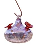 Bird Brain Crackle Hummingbird Feeder, Lavender