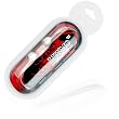 Universal Soft Silicone Gel Earplug Earbuds Black Headphone Headset with Handsfree 3.5mm Jack - White