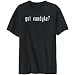 T-Shirt Mens Black 
