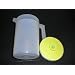 Tupperware Classic Sheer 2 Quart Pitcher Green and White Seal