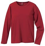 (モンベル)mont-bell ウイックロン ブリーズスパン リブ ロングスリーブTシャツ ウィメンズ ガーネット