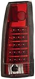 Anzo USA 311079 Cadillac/Chevrolet/GMC Red/Crystal G3 LED Tail Light Assembly - (Sold in Pairs)