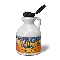 Coombs Family Farms 100% Pure Maple Syrup, US Grade A Dark Amber, 16-Ounce Bear Jugs (Pack of 2)