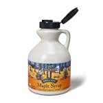 Coombs Family Farms 100% Pure Maple Syrup, US Grade A Dark Amber, 16-Ounce Bear Jugs (Pack of 2)