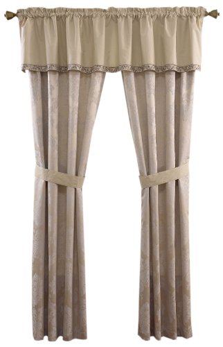 Ma Maison Astaire 5-Piece Window Ensemble, Taupe