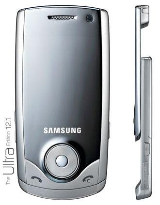 SIM Free Unlocked Samsung U700 Metallic Silver Mobile Phone