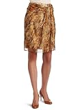 AK Anne Klein Women's Splatter Print Skirt