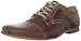 Steve Madden Men's Pressbox Lace-Up,Cognac Leather,9 M US