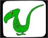 Mouse Pad with green, excited, lips, smacking