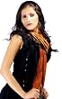 Multi Vibrant Fantastic Floral Visose Pashmina Paisley Rust Scarf / Muffler (76"x15")