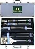 NCAA Oregon Ducks 8pc. BBQ Set w/Case