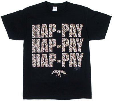 Duck Dynasty Hap-pay Camo Mens Tee