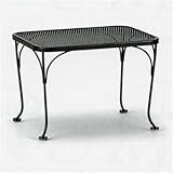Mesh Top Occasional End Table Finish: Textured Cypress, Size: 18