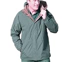Tayberry Granger Khaki Waterproof Jacket with detachable hood