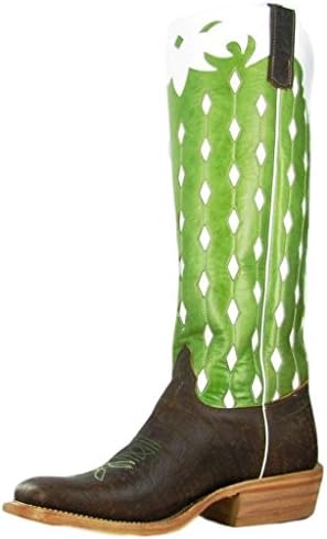 Olathe Western Boots Mens Cowboy Bison Wild West 11 D Brown 8012
