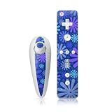 Indigo Punch Design Nintendo Wii Nunchuk + Remote Controller Protector Skin Decal Sticker
