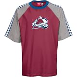 Reebok Colorado Avalanche Youth Constructed Short Sleeve Crew