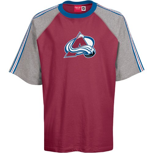 Buy Reebok Colorado Avalanche Youth Constructed Short Sleeve Crew by Reebok
