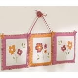 Baby Martex Raspberry Petals Wall Hanging by Cocalo