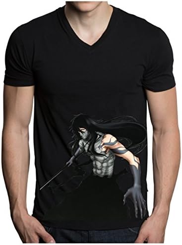 Bleach Kurosaki Ichigo Men's T-shirt (Large, Black)