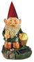 Flower Picking Garden Gnome Solar Accent Light