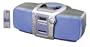 JVC RCBZ5LB Boombox