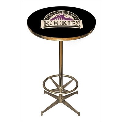 Imperial Colorado Rockies Licensed Pub Table