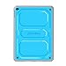 Fintie iPad Air 2 Case - CaseBot Tuatara Series Rugged Unibody Dual Layer Hybrid Full Protective Cover with Built-in Screen Protector and Impact Resistant Bumper for iPad Air 2 (2014 Model), Blue