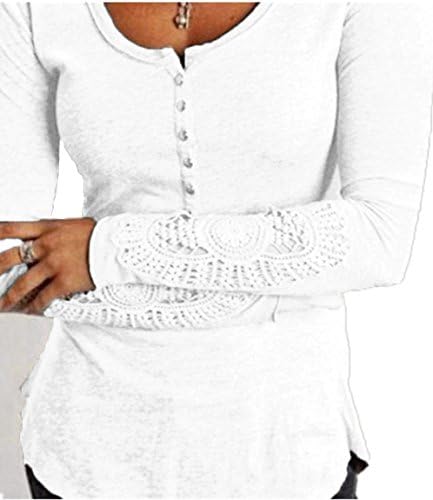 MSSLY Womens Lace Sleeves Zipper Hoodie Womens Buttons Hoodies Jacket Plain Red Hoodie Women Zip Up White 2XL(US XL)