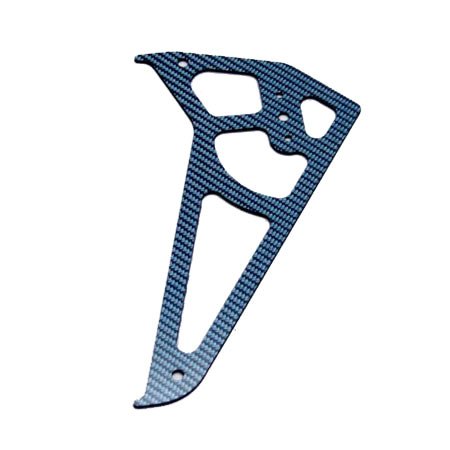 "CF Rotor Fin, Blue: Blade 400" "CF Rotor Fin, Blue: Blade 400"