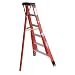 Werner FTP6206 300-Pound Duty Rating Fiberglass Tripod Ladder, 6-Foot