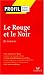 Profil d'une oeuvre : Le rouge et le noir, chronique de 1830, Stendhal