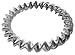 Double Helix Small Silver Double Helix Small Silver