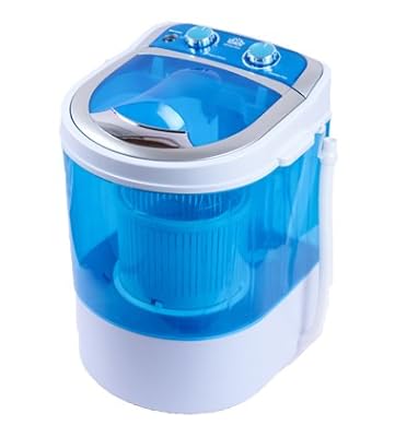 DMR 30-1208 Portable Mini Washing Machine with Dryer Basket (3 kg, Blue)