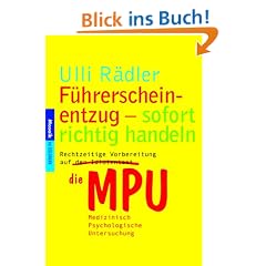 F�hrerscheinentzug - sofort richtig handeln