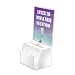 Azar 206776 Small Molded Suggestion Box with Pocket Lock and Key, White Azar 206776 Small Molded Suggestion Box with Pocket Lock and Key, White