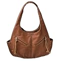 Bueno Washed Double Handle Shopper - Brown