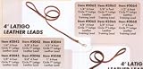 Coastal Pet Circle T Latigo Leather Dog Leash Training Lead (6 ft. x 1/2 inch W)