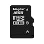 Kingston Class 10 Micro-SDHC Secure Digital 16384 &hellip di Kingston