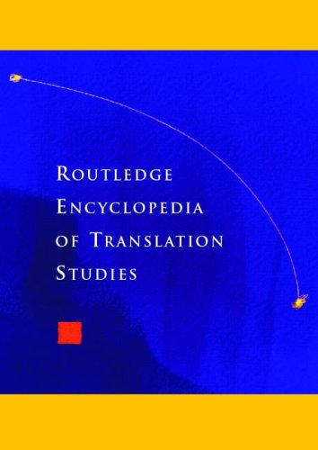 Cover image : Routledge Encyclopedia of Translation Studies (Encyclopedia)