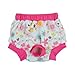 Fitwarm Washable Pink Floral Female Pet Dog Diaper Sanitary Pants Season Heat Nappies Clothes Apparel, X-Small