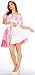 Adult Costume Accessories Womens Crinoline Slip Petticoat Sexy Short White Flair Skirt