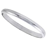 Sterling Silver 2 mm ( 1/16 in. ) Thin Wedding Band / Toe Ring / Thumb Ring size 8
