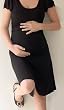 Peek-A-Boo nursing and maternity dress - Large only