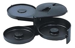 Adcraft GR-100 Three Tray Glass Rimmer Salt Sugar Sponge