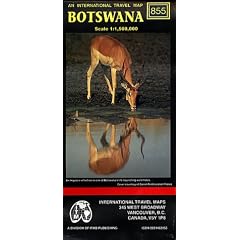 Botswana (Travel Reference Map)
