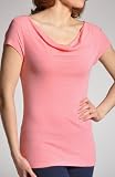 Three Dots Women’s Cap Sleeve Cowl Neck Top